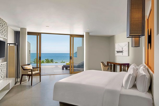 Angsana Lang Co - Wohnbeispiel Seaview 1 BR Pool Suite (Zimmercodierung WBR)