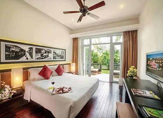 Hoi An Beach Resort - Wohnbeispiel Garden View Deluxe (Zimmercodierungen UDG & UD1)