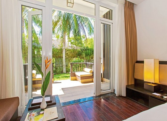 Hoi An Beach Resort - Wohnbeispiel Garden View Deluxe (Zimmercodierungen UDG & UD1)