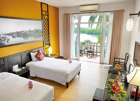 Hoi An Beach Resort - Wohnbeispiel River View Deluxe (Zimmercodierung UD1)