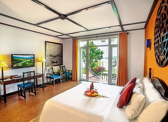 Hoi An Beach Resort - Wohnbeispiel Grand Deluxe Riverview (Zimmercodierung UD3)