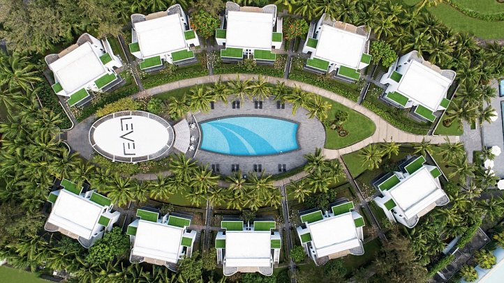 Melia Danang Beach Resort - The Level Bereich