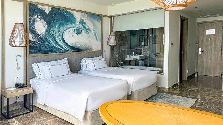 Melia Danang Beach Resort - Wohnbeispiel Deluxe Ocean View (Zimmercodierung UDM)