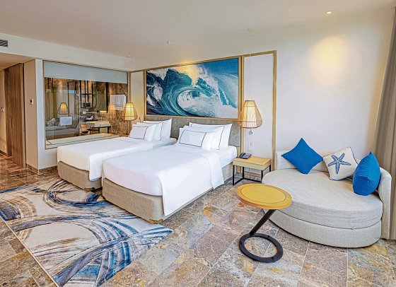 Melia Danang Beach Resort - Wohnbeispiel Deluxe (Zimmercodierung UD1)