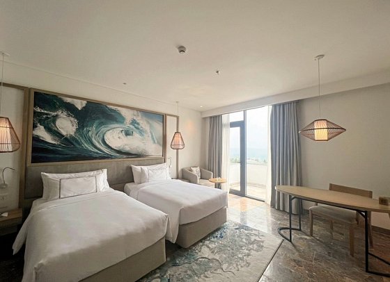 Melia Danang Beach Resort - Wohnbeispiel Deluxe Ocean View (Zimmercodierung UDM)