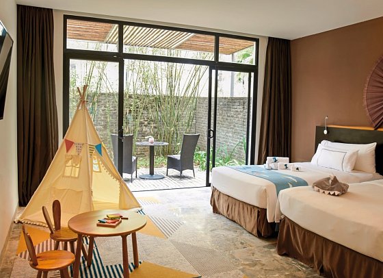 Melia Danang Beach Resort - Wohnbeispiel The Level Family 2 Bedroom (Zimmercodierung FL1)