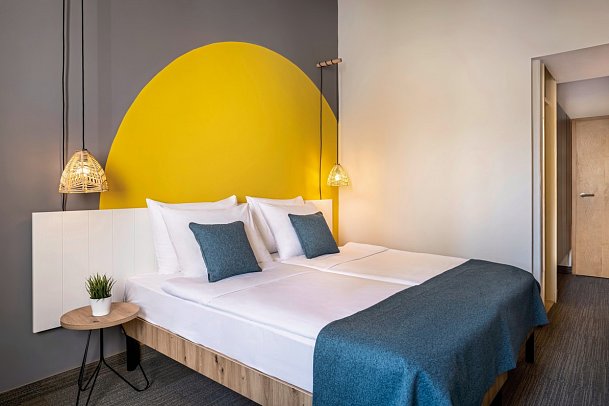 Sunny Dubrovnik by Valamar - Wohnbeispiel Zimmer für 2 plus 1 (Zimmercodierung DB1)