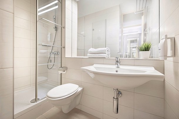 Sunny Dubrovnik by Valamar - Bad Zimmer für 2 plus 1 (Zimmercodierung DB1)