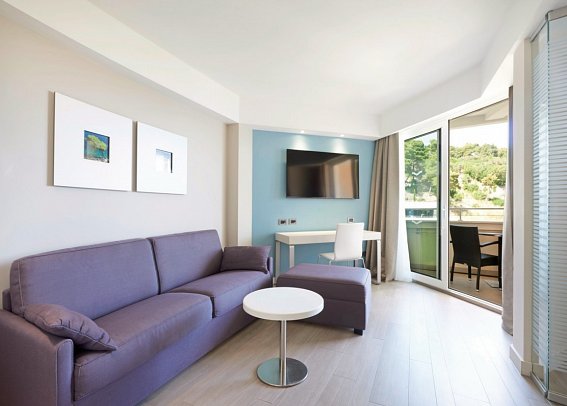RMH Lopud Lafodia Resort & Wellness - Wohnbeispiel Doppelseite Deluxe Meerseite (Zimmercodierung DDC)