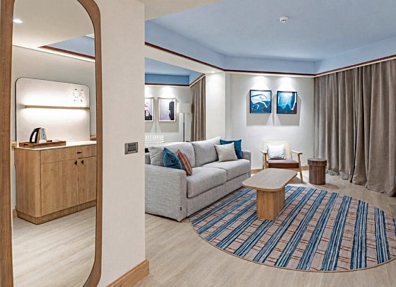 Hilton Lopud Beach Resort & Spa - Modellbild (Zimmercodierungen DBM, DSM, DDM, JB1 & WB1)