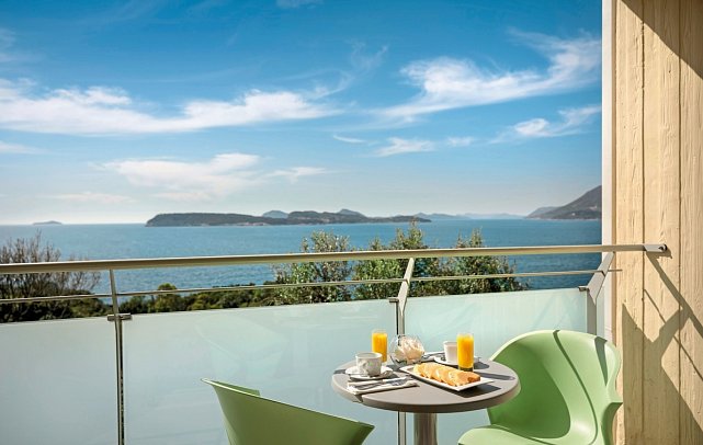 Valamar Argosy Hotel - Wohnbeispiel Zimmer für 2 Meerseite (Zimmercodierung DBC)