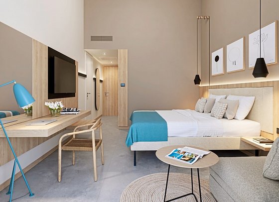 Valamar Tirena Hotel - Wohnbeispiel Zimmer für 2 plus 1 (Zimmercodierung DB1)