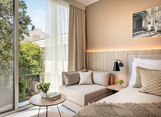 Valamar Tirena Hotel - Wohnbeispiel Zimmer für 2 plus 1 (Zimmercodierung DB1)