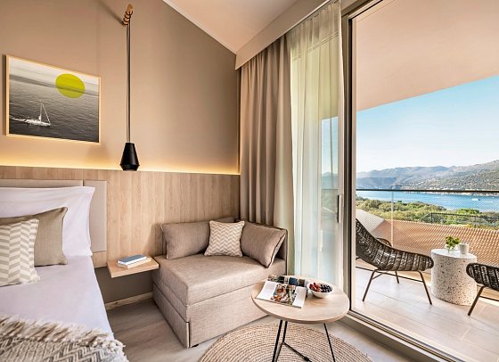 Valamar Tirena Hotel - Wohnbeispiel Zimmer Superior für 2 plus 1 (Zimmercodierungen DS1 & DC3)