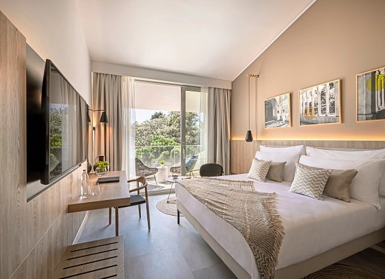 Valamar Tirena Hotel - Wohnbeispiel Zimmer Superior für 2 plus 1 (Zimmercodierungen DS1 & DC3)
