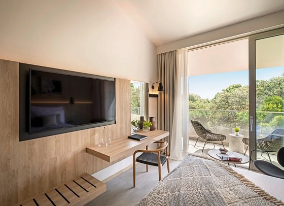 Valamar Tirena Hotel - Wohnbeispiel Zimmer Superior für 2 plus 1 (Zimmercodierungen DS1 & DC3)