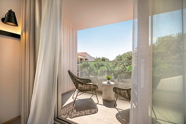 Valamar Tirena Hotel - Wohnbeispiel Zimmer Superior für 2 plus 1 (Zimmercodierungen DS1 & DC3)