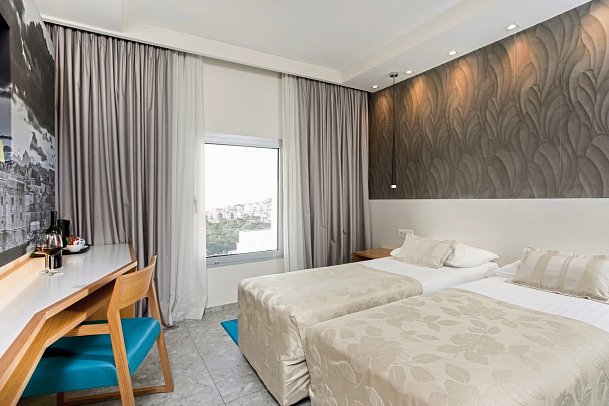 Hotel Lero - Wohnbeispiel Doppelzimmer (Zimmercodierungen DB1 & DC2)