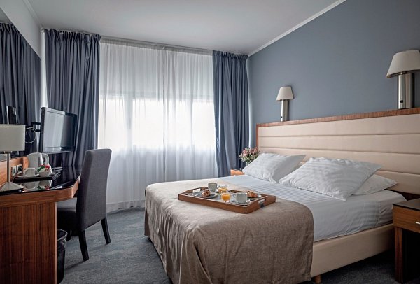 Hotel Lero - Wohnbeispiel Doppelzimmer (Zimmercodierungen DB1 & DC2)