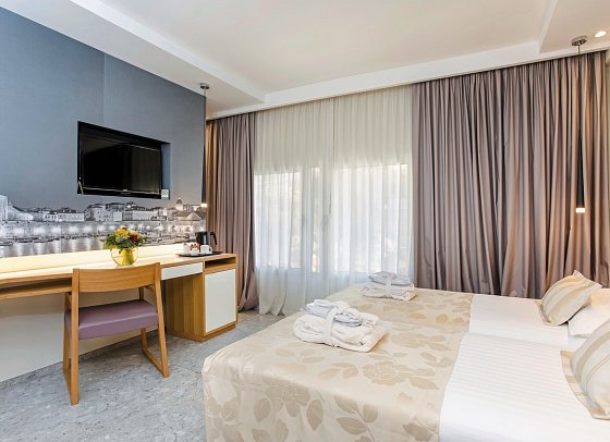 Hotel Lero - Wohnbeispiel Doppelzimmer (Zimmercodierungen DB1 & DC2)
