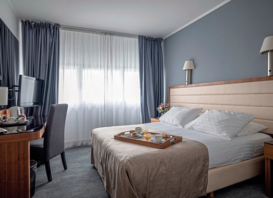 Hotel Lero - Wohnbeispiel Doppelzimmer (Zimmercodierungen DB1 & DC2)