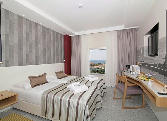 Hotel Lero - Wohnbeispiel Doppelzimmer (Zimmercodierungen DB1 & DC2)