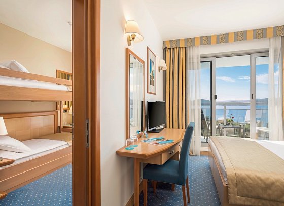 Aminess Vival Grand Azur Hotel - Wohnbeispiel Familienzimmer Superior Meerseite (Zimmercodierung FSC)
