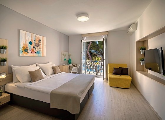 Bellevue Maradiso Village by Aminess - Wohnbeispiel Doppelzimmer Superior Meerseite (Zimmercodierung DS1)