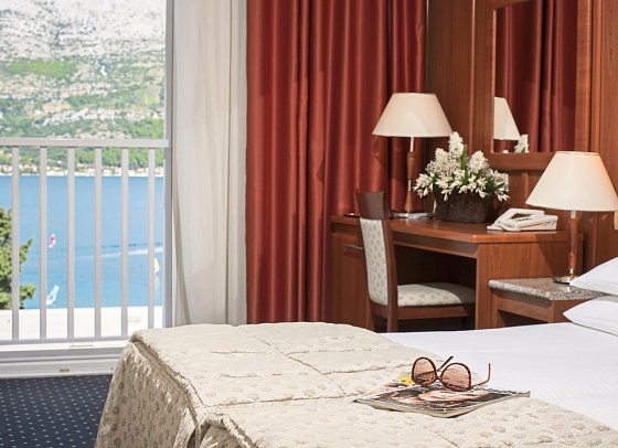 Marko Polo Maradiso Hotel by Aminess - Wohnbeispiel Doppelzimmer Meerseite (Zimmercodierung DG1)
