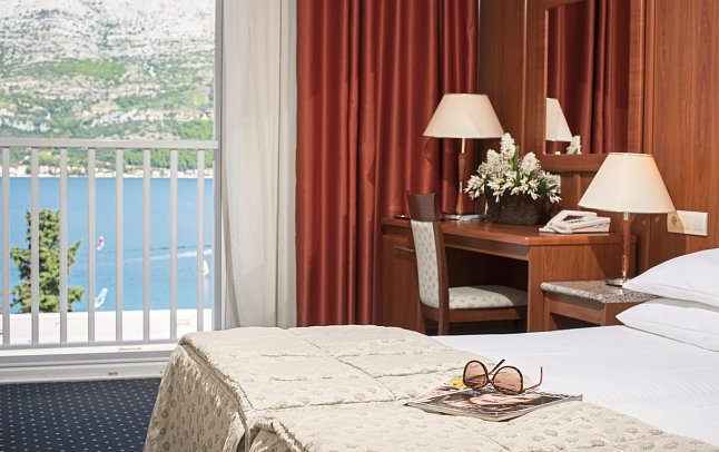 Marko Polo Maradiso Hotel by Aminess - Wohnbeispiel Doppelzimmer Meerseite (Zimmercodierung DG1)