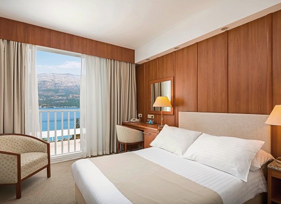 Marko Polo Maradiso Hotel by Aminess - Wohnbeispiel Doppelzimmer Meerseite (Zimmercodierung DG1)