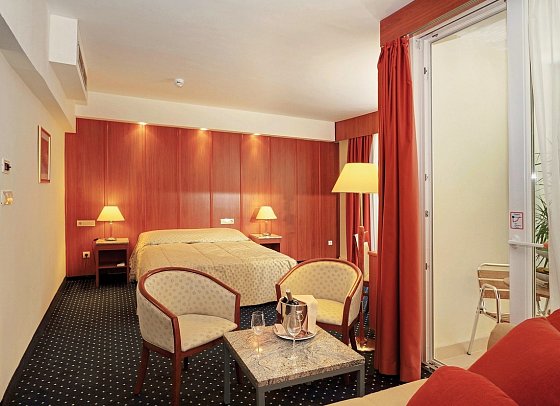 Marko Polo Maradiso Hotel by Aminess - Wohnbeispiel Juniorsuite Superior (Zimmercodierung JSG)