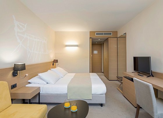 Aminess Liburna Hotel - Wohnbeispiel Doppelzimmer Komfort (Zimmercodierung DF1)