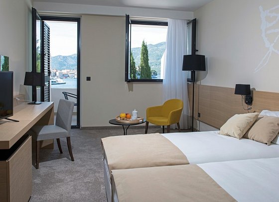 Aminess Liburna Hotel - Wohnbeispiel Doppelzimmer Superior Meerseite (Zimmercodierung DSC)