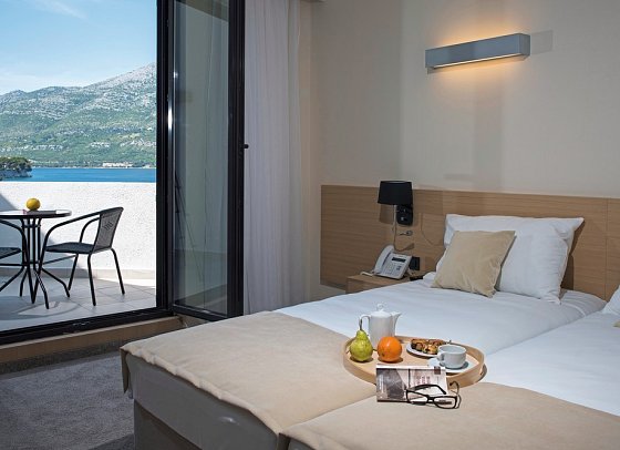 Aminess Liburna Hotel - Wohnbeispiel Doppelzimmer Superior Meerseite (Zimmercodierung DSC)