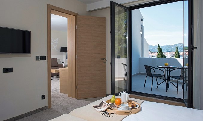 Aminess Younique Liburna Hotel - Wohnbeispiel Suite Superior Meerseite (Zimmercodierung WSC)