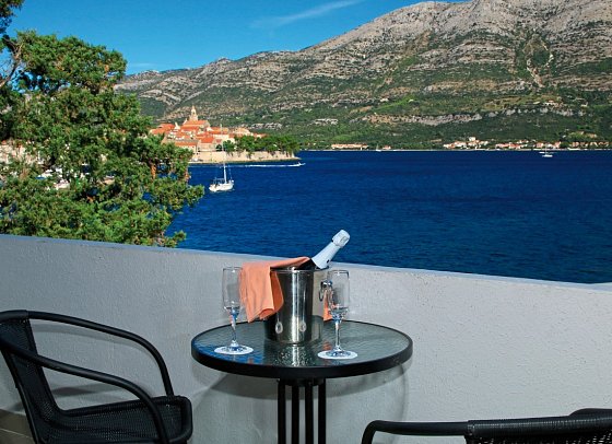 Aminess Liburna Hotel - Wohnbeispiel Suite Superior Meerseite (Zimmercodierung WSC)