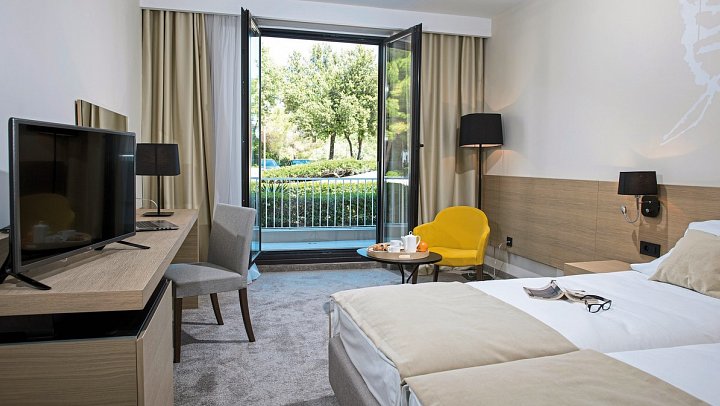 Aminess Liburna Hotel - Wohnbeispiel Doppelzimmer Superior (Zimmercodierung DS1)