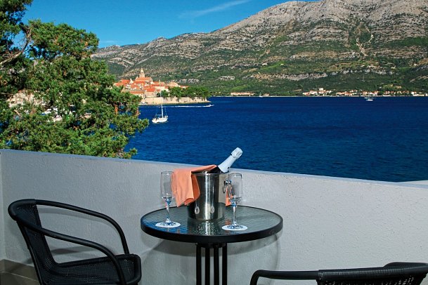 Aminess Liburna Hotel - Wohnbeispiel Suite Superior Meerseite (Zimmercodierung WSC)