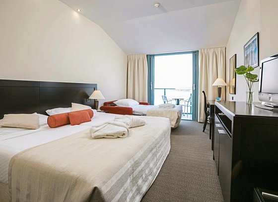 Admiral Grand - Wohnbeispiel Doppelzimmer Balkon (Zimmercodierungen DBB & DCB)