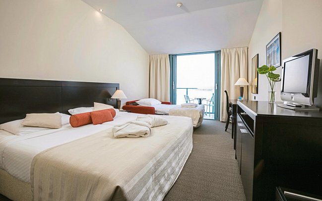 Admiral Grand - Wohnbeispiel Doppelzimmer Balkon (Zimmercodierungen DBB & DCB)