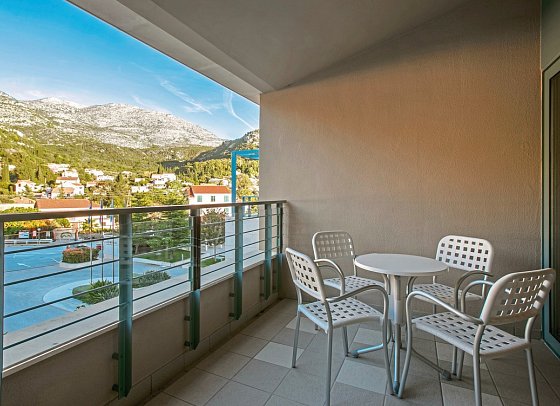 Admiral Grand - Wohnbeispiel Familienzimmer Balkon (Zimmercodierung FBB)