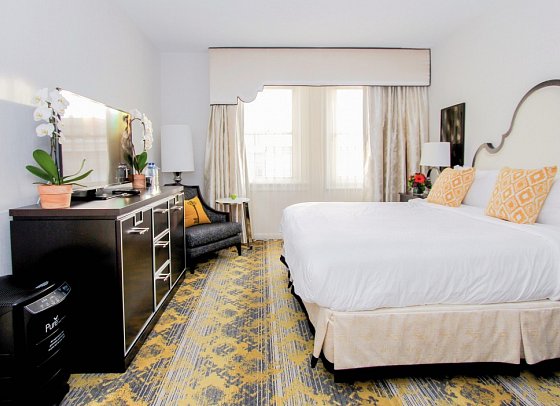 The Churchill Hotel Near Embassy Row - Wohnbeispiel Standard Room, 1 King Bed (Zimmercodierung UG2)