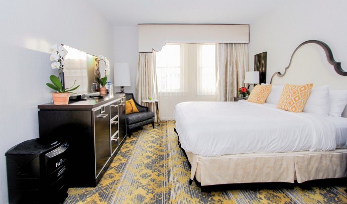 The Churchill Hotel Near Embassy Row - Wohnbeispiel Standard Room, 1 King Bed (Zimmercodierung UG2)