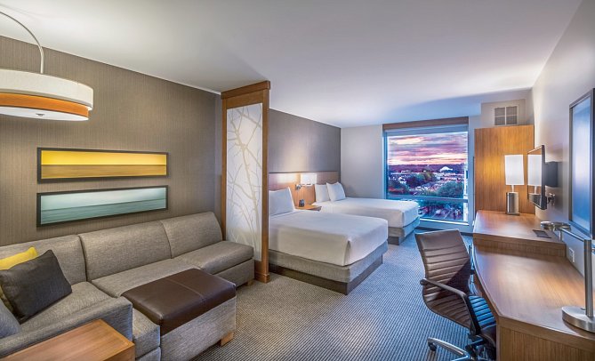 Hyatt Place Washington, DC/National Mall - Wohnbeispiel Standard Room 2 Queen Beds (Zimmercodierung UG5)