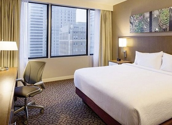 Hilton Garden Inn Downtown Dallas - Wohnbeispiel 1 King Bed