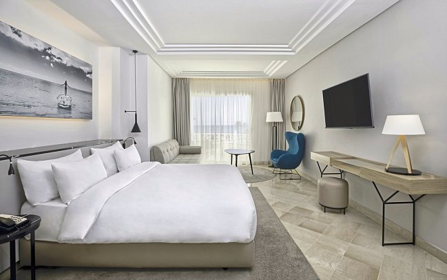 Radisson Blu Palace Resort & Thalasso - Wohnbeispiel Doppelzimmer Premium (Zimmercodierungen DMM & DCM)