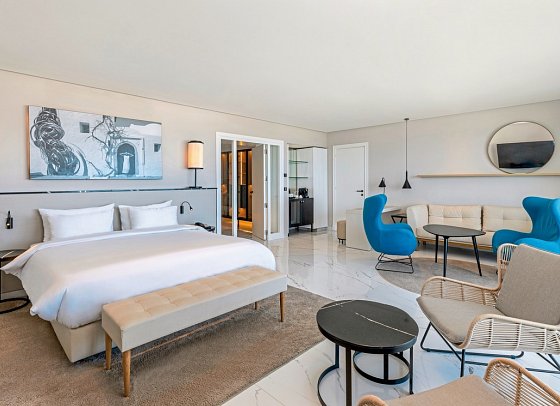 Radisson Blu Palace Resort & Thalasso - Wohnbeispiel Juniorsuite (Zimmercodierung JBM)