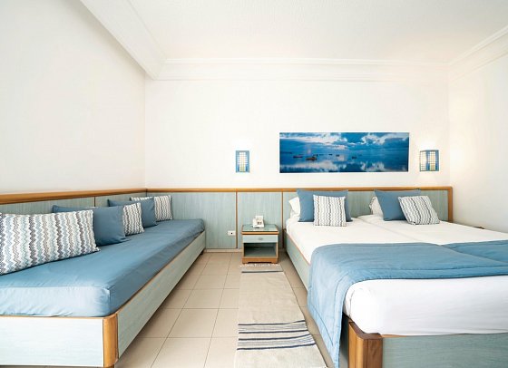 Calimera Yati Beach - Wohnbeispiel Doppelzimmer (Zimmercodierungen DB1, DC1, DP1, DBM, DCM, DE1, DB2, D1M, DS2 & DSM)