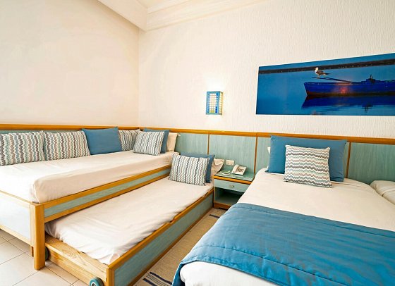 Calimera Yati Beach - Wohnbeispiel Familienzimmer (Zimmercodierung FB2)